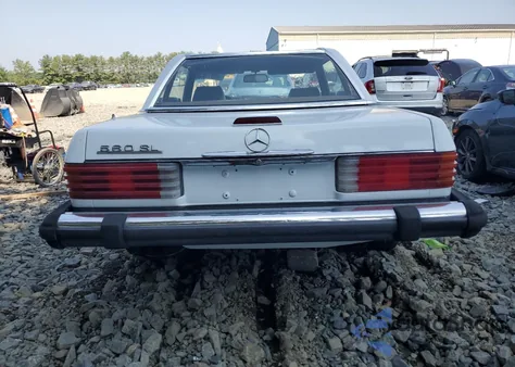 1988 Mercedes-Benz 560 Sl from USA, damaged, VIN WDBBA48D4JA084158